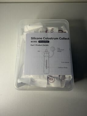 Momcozy Silicone Colostrum Collector BPA-Free 6 Pack 5ml Each Factory Sealed